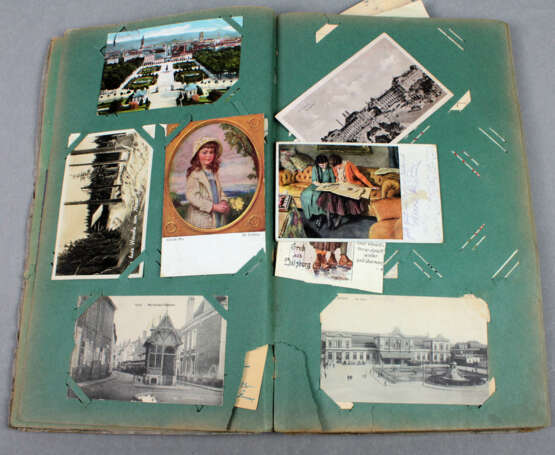 Jugendstil Postkartenalbum 1916/63 - photo 2