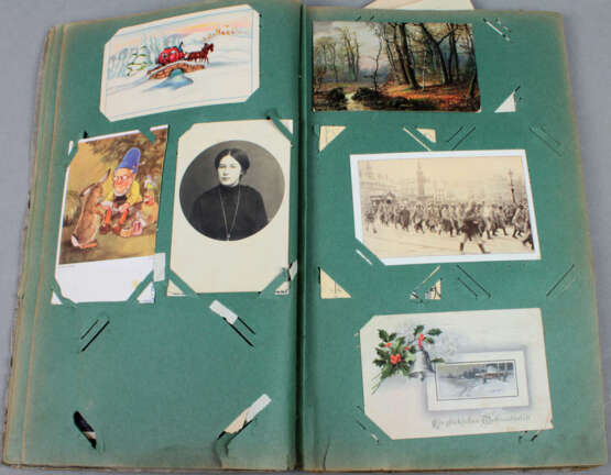 Jugendstil Postkartenalbum 1916/63 - Foto 3