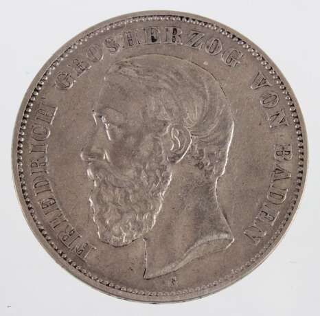 5 Mark Friedrich von Baden 1875 G - фото 1