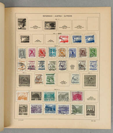 Briefmarken Österreich 1850/1934 - Foto 3