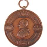 tragbare Bronzemedaille Vatikan 1900 - Foto 1