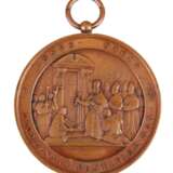 tragbare Bronzemedaille Vatikan 1900 - фото 2