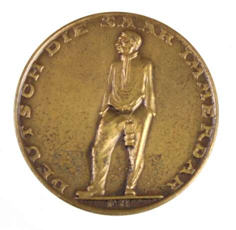Medaille Volksabstimmung 1935 - Foto 1