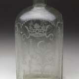 beschliffene Barock Flasche 1780 - Foto 1