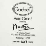Goebel Wandbild *Mucha - Spring 1897* - Foto 2