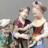 Meissen Figurengruppe um 1820 - Foto 2