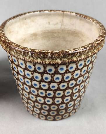 Keramik Vase und Übertopf Bunzlau - photo 2