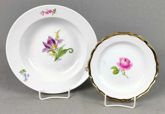 Meissen 2 Teller 19. Jhd. - photo 1