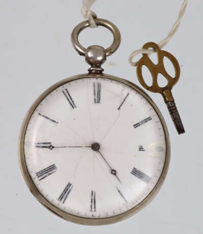 Schlüsseltaschenuhr um 1880 - photo 1