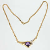 Amethyst Brillant Collier - GG 585 - photo 1