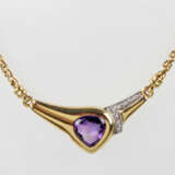 Amethyst Brillant Collier - GG 585 - photo 3