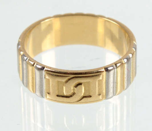 Gold Ring mit Platin - GG 750 / Platin 850 - фото 1