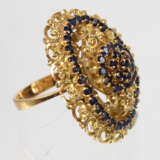 extravaganter Saphir Ring - GG 750 - фото 2