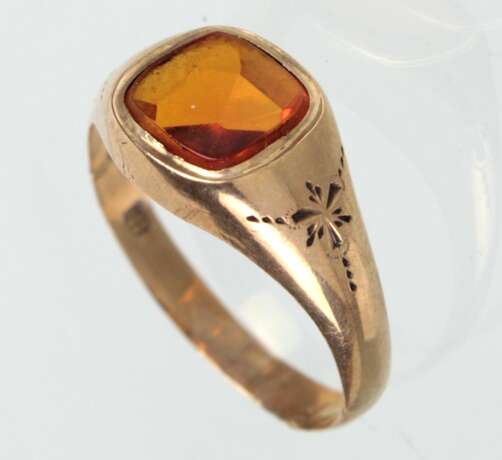 antiker Citrin Ring - GG 333 - photo 1