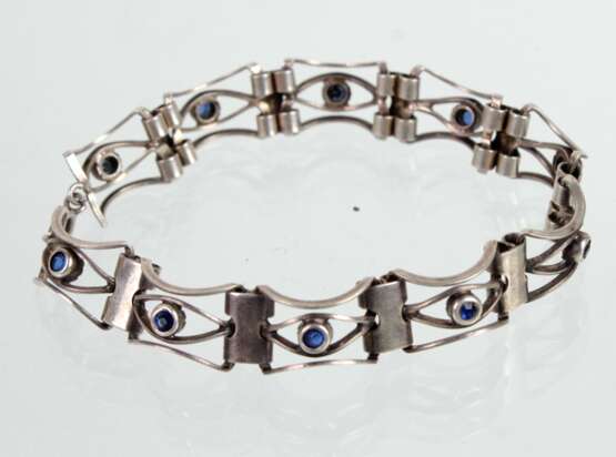 Art Deko Armband mit Saphiren - photo 1