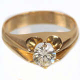 Diamant Solitär Ring 0,60 ct. - GG 750 - photo 1