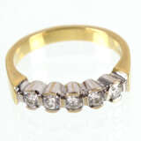 Brillant Ring 0,50 ct. - GG/WG 750 - photo 1