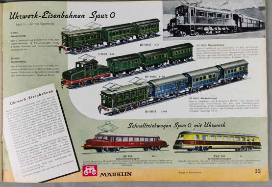Märklin Katalog D15. 1938/39 - фото 3