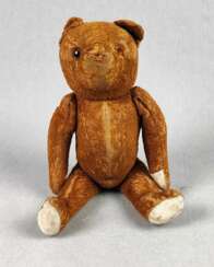 kleiner brauner Teddybär 1920/30er Jahre