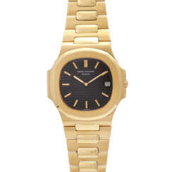 PATEK PHILIPPE Nautilus Jumbo, Ref. 3700/1, ca. 1980er Jahre. Gold 18K.