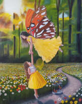 Oil painting "Big dream", 2021 Oil painting "Big dream", 2021