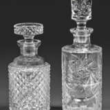 Zwei Kristallglas-Karaffen - фото 1