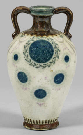 Jugendstil Doppelhenkel-Vase von Albert Dammouse - photo 1