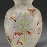 Jugendstil-Vase mit Disteldekor und Lothringer Kreuz - photo 1