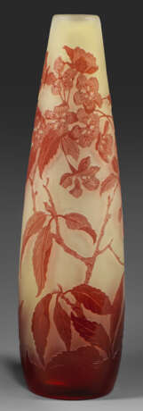 Jugendstil-Vase von Emile Gallé - Foto 1