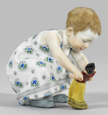"Kind mit Puppe" aus der Serie der sog. Hentschelkinder - фото 1
