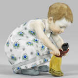 "Kind mit Puppe" aus der Serie der sog. Hentschelkinder - фото 1