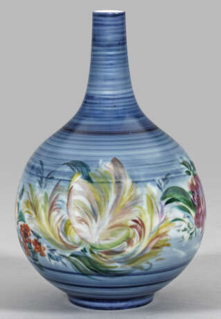 Unikat-Vase mit Malerei von Volkmar Bretschneider - Foto 1