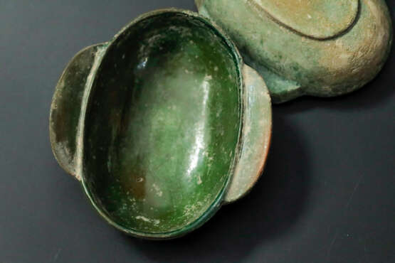 A PAIR OF EAR CUP OF HAN DYNASTY（BC206-220) - Foto 4