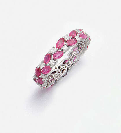 Eleganter Rubin-Memoryring - photo 1