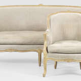 Salonsofa und Sessel im Louis XV-Stil - photo 1