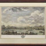 Kupferstich mit Ansicht einer französischen Hafenstadt - фото 1