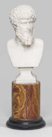 Miniaturbüste des römischen Kaisers Lucius Verus - photo 1