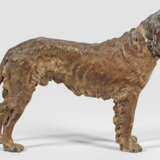 Große Wiener Bronze eines Jagdhundes - Foto 1