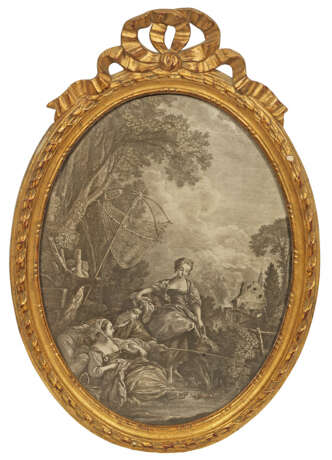 Paar Bilderrahmen im Louis XVI-Stil - Foto 1
