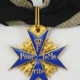 Preussen: Orden Pour le Mérite, für Militärverdienste - Ausstellungsstück. - фото 1