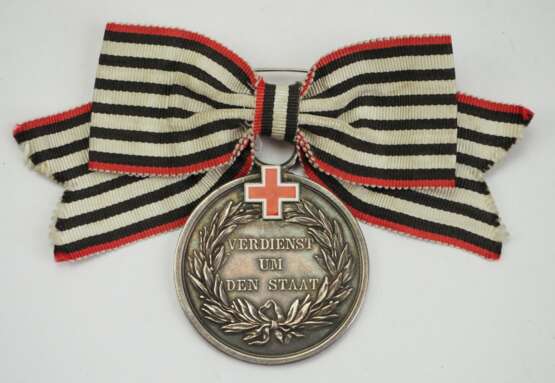 Preussen: Allgemeines Ehrenzeichen mit Genfer Kreuz. - фото 1