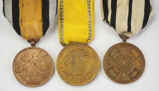 Preussen: Medaillen der Kriege 1813-1849 - 3 Exemplare. - photo 1