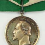 Sachsen-Coburg-Gotha: Herzog Ernst-Medaille, in Gold. - photo 1