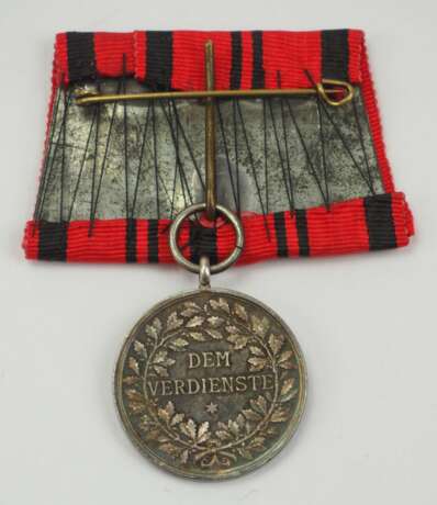 Württemberg: Zivil-Verdienstmedaille, Wilhelm II., in Silber. - photo 2