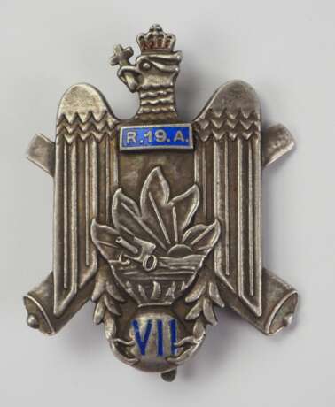 Rumänien: Abzeichen des 19. Artillerie-Regiment. - photo 1