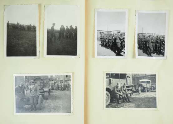 Wehrmacht: Fotoalbum eines Angehörigen des Inf. Panzerjäger Ersatz Kompanie 35 Heilbronn. - Foto 5