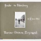 Kriegsmarine: Fotoalbum Marine Stamm Regiment Brake / Oldenburg. - Foto 1