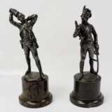 Preussen: 2 Soldaten Skulpturen. - фото 1