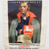 Stahlhelmbund: Plakat "14. Reichsfrontsoldatentag des Stahlhelm Hannover". - photo 1