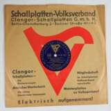 Schellackplatte: "Badenweiler Marsch / Argonner Marsch". - Foto 2